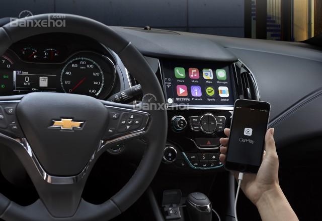 Chevrolet Cruze 2016 được trang bị tiêu chuẩn màn hình giải trí cảm ứng 7 inch với hệ thống giải trí MyLink Chevrolet Cruze 2016 được trang bị tiêu chuẩn màn hình giải trí cảm ứng 7 inch với hệ thống giải trí MyLink.