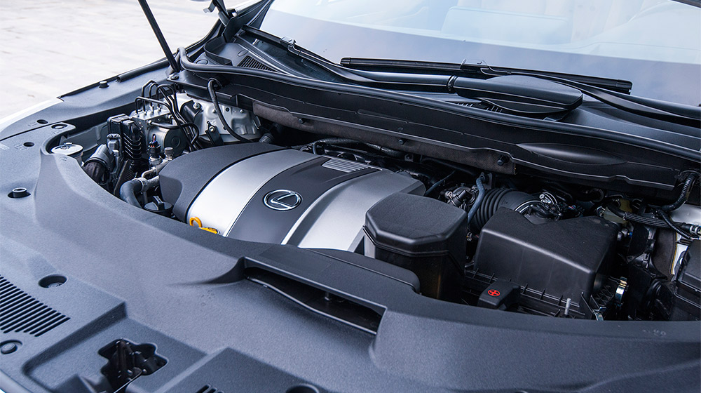 Lexus RX350 lắp đặt động cơ động cơ V6 3.5L công suất 295 mã lực.