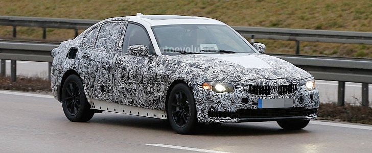 BMW 3 Series 2018 lần đầu lộ diện.