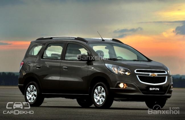 Chevrolet Spin MPV mới sắp ra mắt tại India Auto Expo Show 2016.