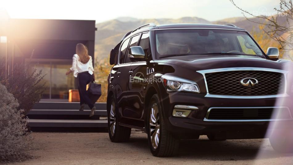 Đánh giá xe Infiniti QX80 2016: Thiết kế sang trọng, sức kéo tuyệt vời,