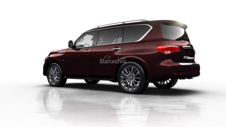 Đánh giá xe Infiniti QX80 2016: Đèn hậu có thể thay đổi