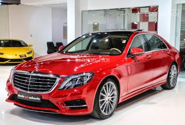 Đánh giá xe Mercedes-Benz S400L 2015 phần đầu xe 3