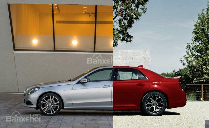 Mua xe ô tô Chrysler 300S thay vì Mercedes-Benz E400.