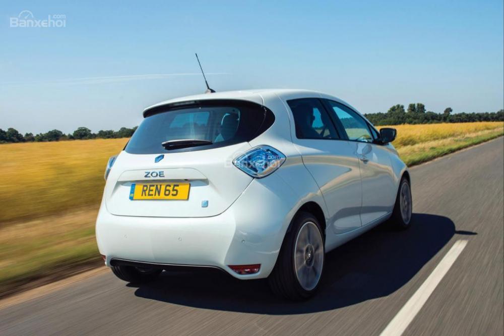 Đánh gia xe Renault ZOE phần đuôi 1