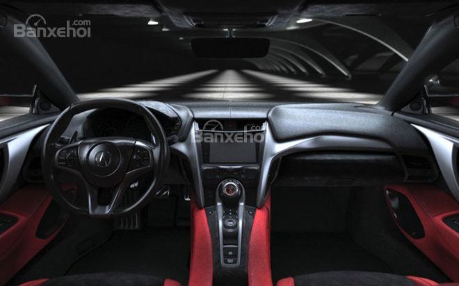 Đánh giá xe Acura NSX 2016: Với tông màu tông xoẹt tông với màu sơn ngoại thất