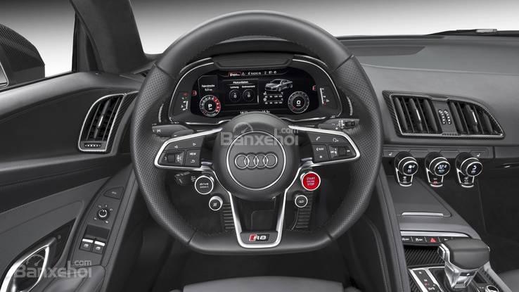 Đánh giá xe Audi R8 2017: Thiết kế dễ sử dụng