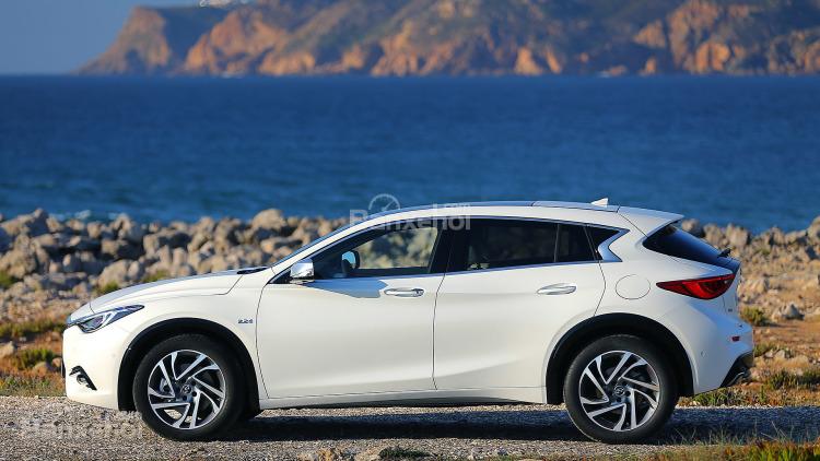 Đánh giá xe Infiniti Q30 2017: Với các đường cong sắc nét