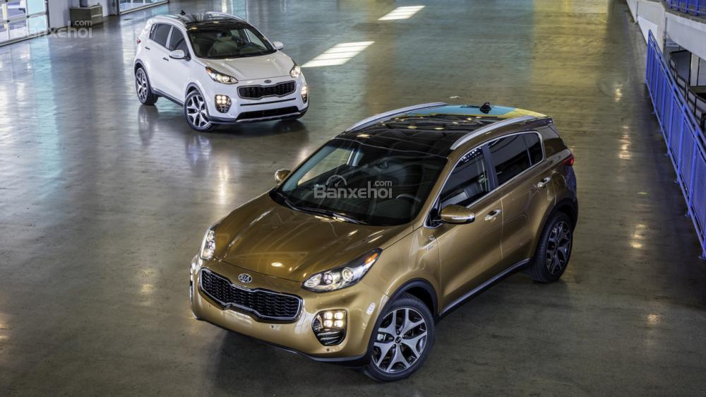 Kia Sportage 2017 đạt an toàn Top Safety Pick+ từ IIHS.