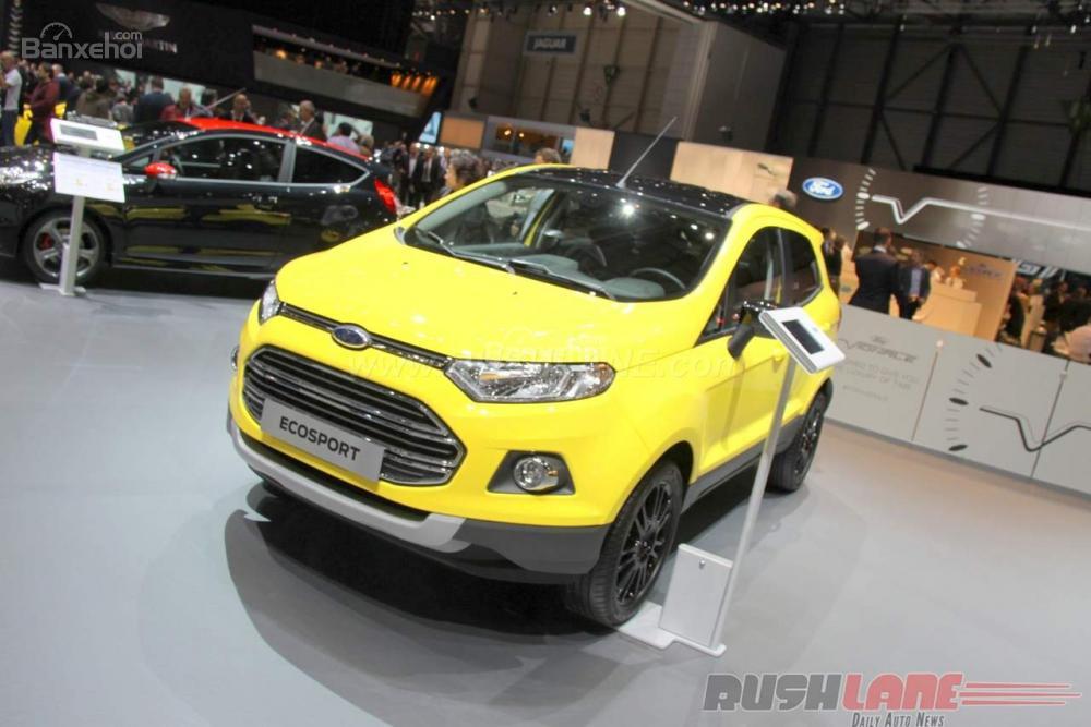 Ford EcoSport được xuất khẩu nhiều nhất tại Ấn Độ trong năm tài khóa 2016.