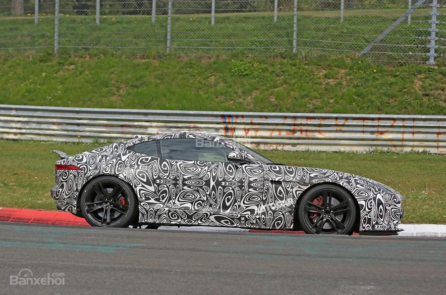 Jaguar F-Type facelift 2017 lộ diện trên đường thử 2