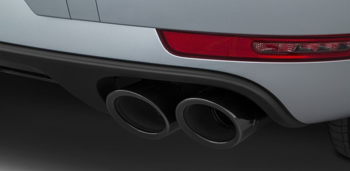 Đánh giá xe Porsche Caman có cặp ống xả kép đầu dạng tròn