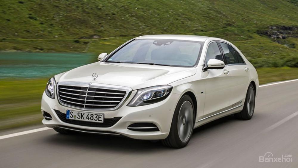 Mercedes-Benz S500e hybrid công bố giá tại Úc.