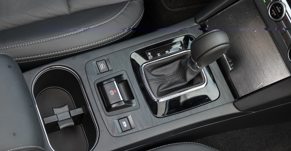 Đánh giá xe Subaru Outback 2016 có hộp số tự động VCTvới 6 cấp ảo.