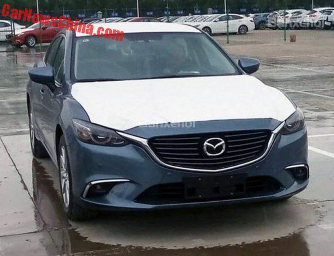 Cận cảnh Mazda 6 Atenza mới tại Trung Quốc.