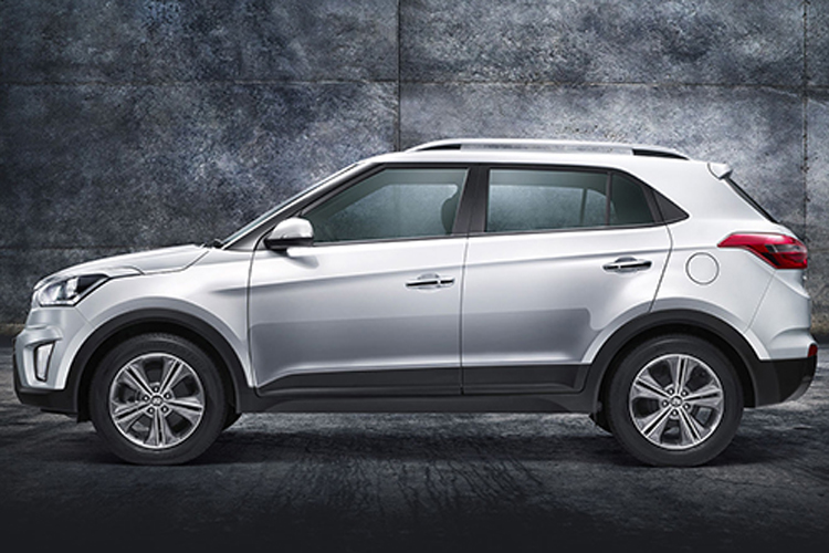 Đánh giá xe Hyundai Creta 2015 có thân thể thao rất chắc chắn.