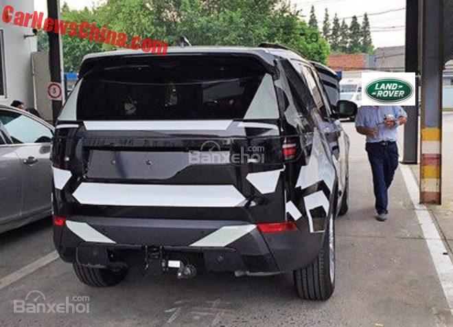 Land Rover Discovery 2017 chạy thử tại Trung Quốc 1