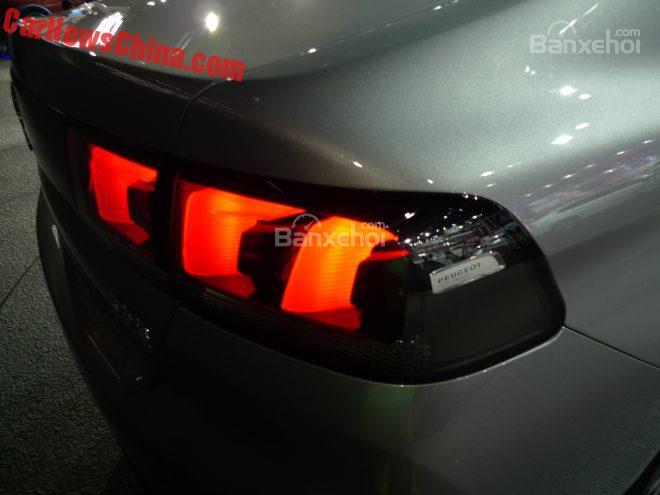 Peugeot 308 sedan mới tại triển lãm xe hơi Thành Đô 3