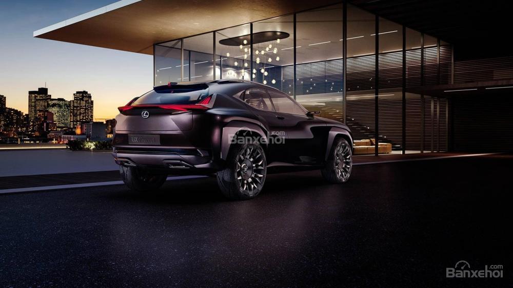 Rò rỉ hình ảnh của Lexus UX concept.