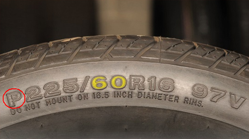 Các thông số miêu tả đặc điểm lốp xe ô tô.