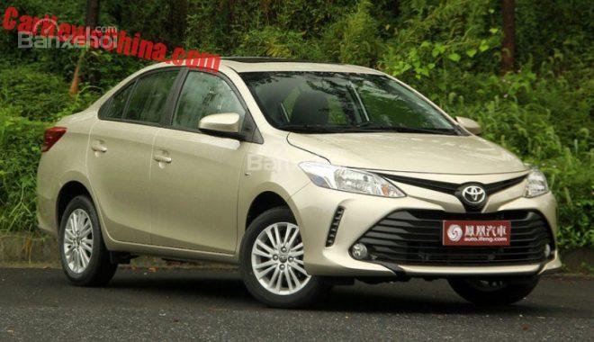 Ảnh thực của Toyota Vios 3 hatchback dành cho thị trường Trung Quốc 1