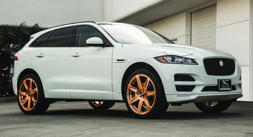 Jaguar F-PACE trình làng thêm la-zăng tùy chỉnh Forgiato.