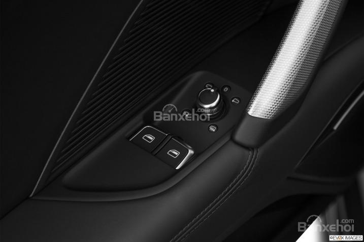 Đánh giá xe Audi TT 2017: Nút bấm điều khiển trên cửa xe..