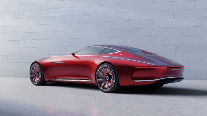 Vision Mercedes-Maybach 6 concept sở hữu thiết kế độc đáo, kết hợp giữa hiện đại và cổ điển.