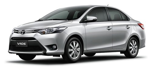 Hình ảnh mẫu Toyota Vios.