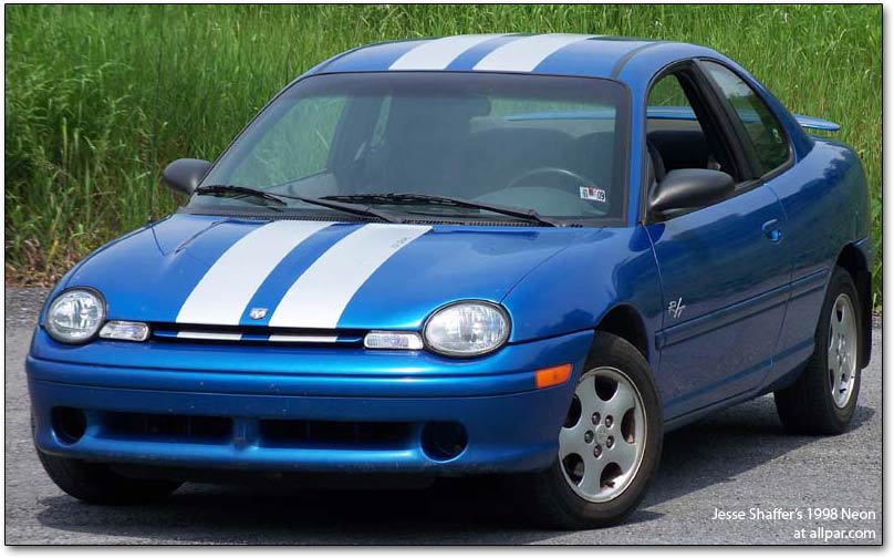 Hình ảnh mẫu Dodge Neon 1998.