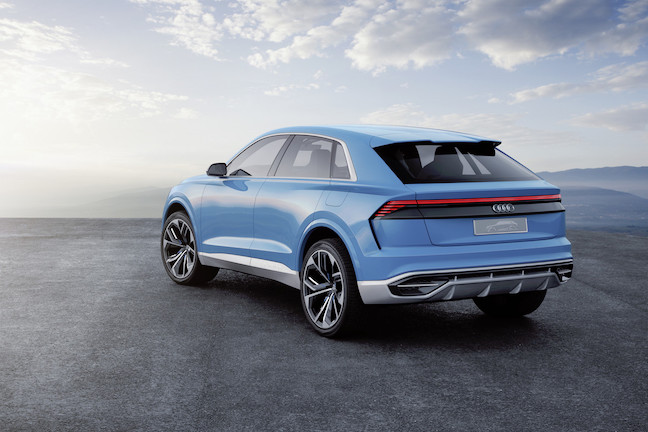 Hình ảnh mẫu Audi Q8 phiên bản ý tưởng 4.