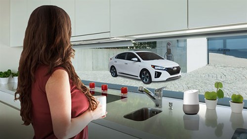 Xe Hyundai sẽ kết nối với nền tảng Google Home.