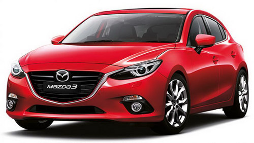 Hình ảnh mẫu Mazda3.