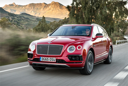 SUV siêu sang Bentley Bentayga có giá khởi điểm lên tới 229.000 USD.