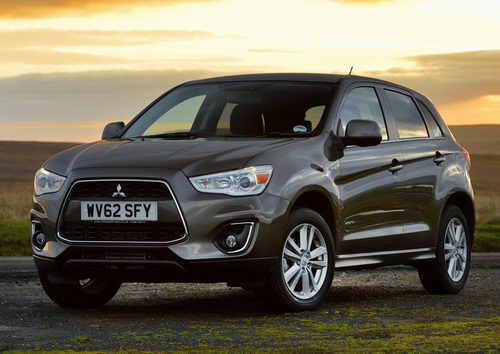 Hình ảnh mẫu Mitsubishi Outlander Sport.