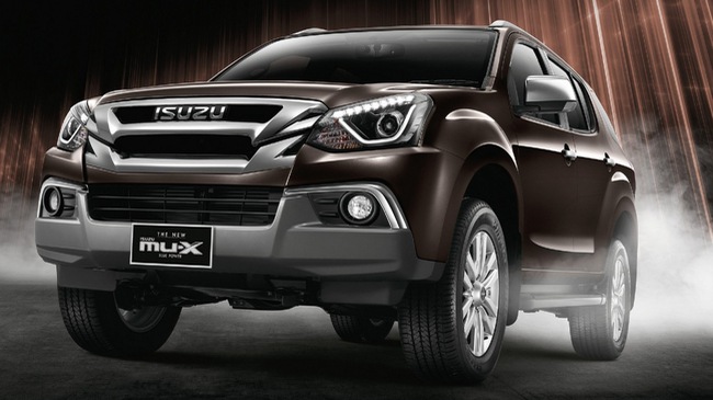 Isuzu MU-X 2017 ra mắt với giá 716 triệu đồng tại Thái Lan a1