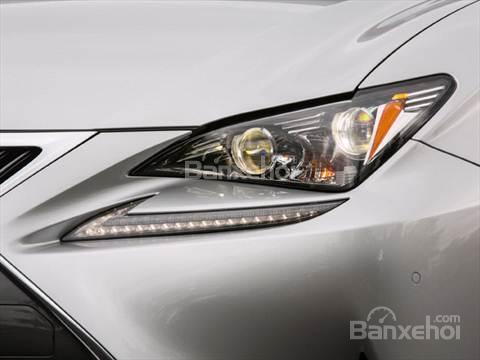 Đánh giá xe Lexus RC 2017: Đèn pha tích hợp LED.