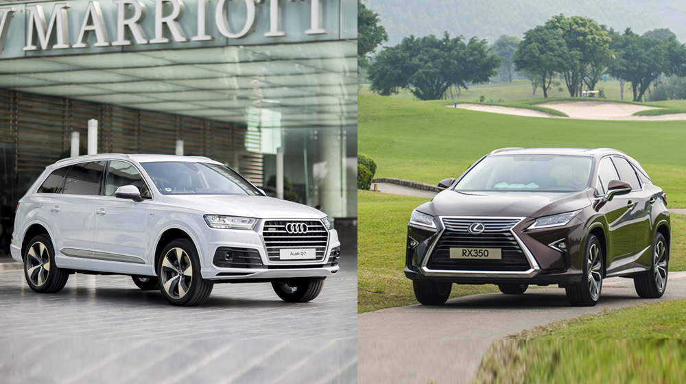 So sánh xe Lexus RX 2016 và Audi Q7 2016 - Xe Nhật đọ sức xe Đức.