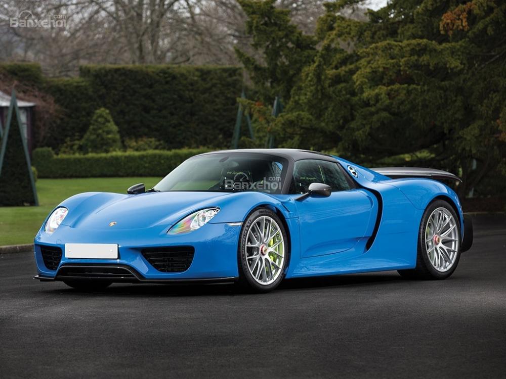 Porsche 918 Spyder Arrow Blue duy nhất trên thế giới sắp lên sàn.