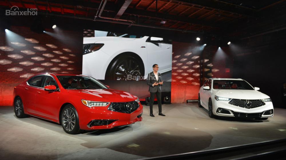 Acura TLX 2018 chính thức ra mắt tại triển lãm New York.