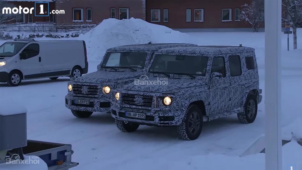 Mercedes G-Class 2018 sẽ vẫn giữ hình dáng vuông vức trước đó.