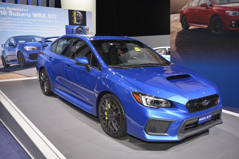 Hình ảnh mẫu Suba 2.ru WRX và WRX STI 2018