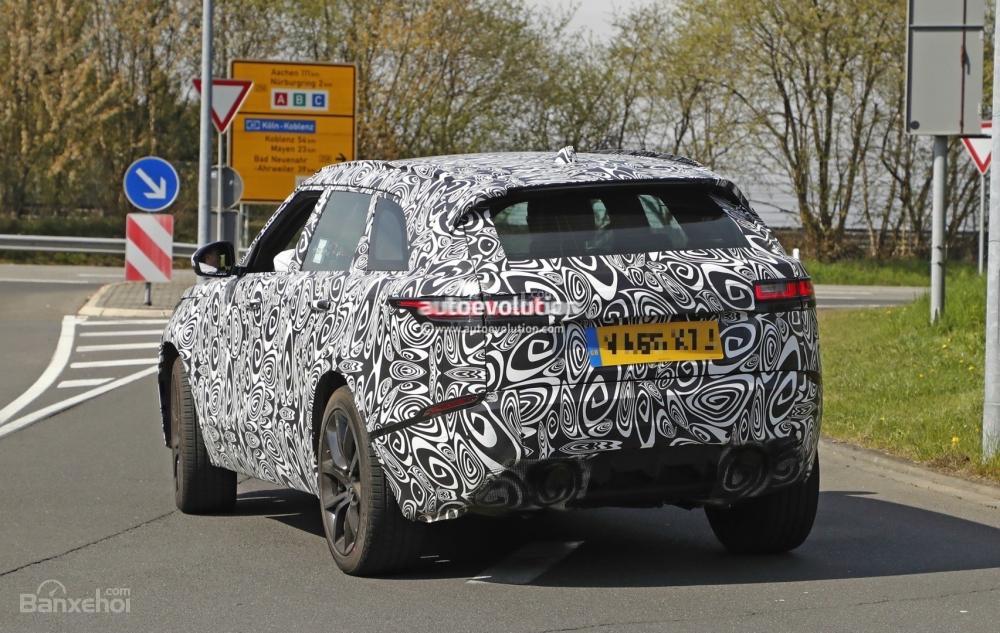 Range Rover Velar SVR 2019 lần đầu chạy thử tại Đức 2