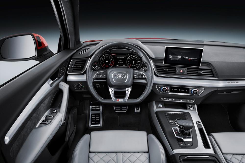 Đánh giá xe Audi Q5 2017: Hệ thống giải trí.