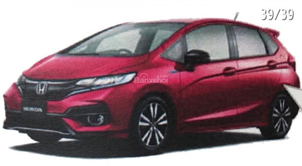 Honda Fit/Jazz 2018 facelift bất ngờ lộ ảnh trước ngày ra mắt toàn cầu.