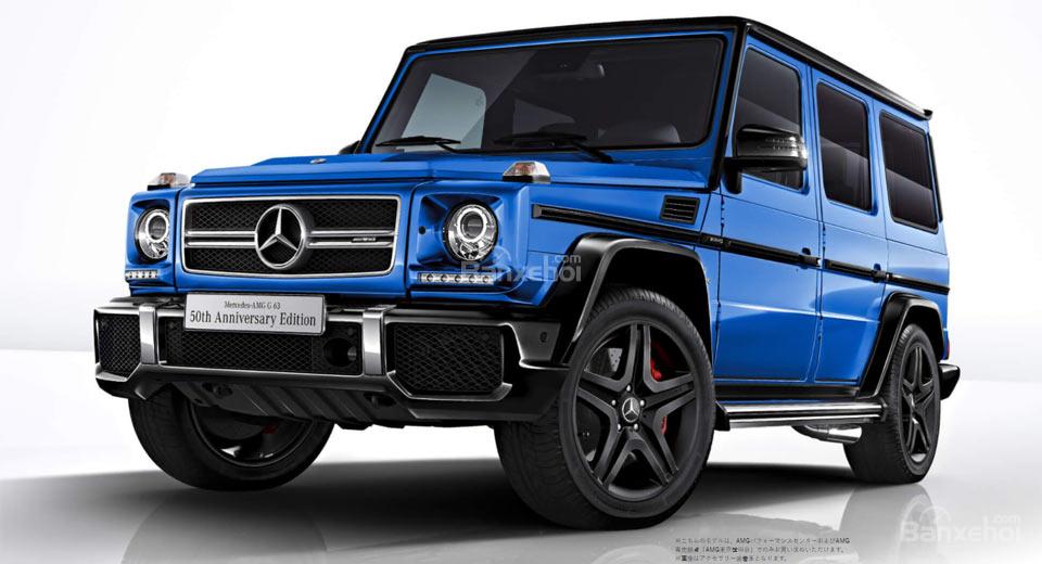 Mercedes-AMG G63 50th Anniversary giá 4,4 tỷ dành riêng cho Nhật Bản.