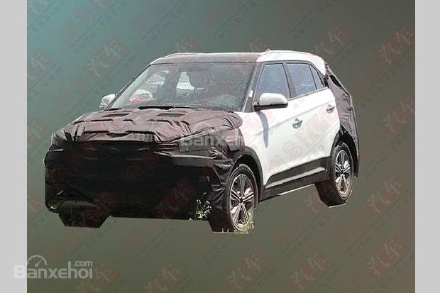 Hyundai Creta 2018 facelift rò rỉ hình ảnh tại Trung Quốc.