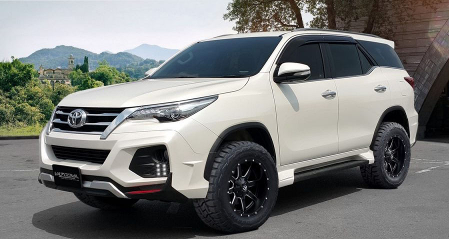 Hãng độ Thái Lan bổ sung bodykit ''''''''khủng'''''''' cho Toyota Fortuner.