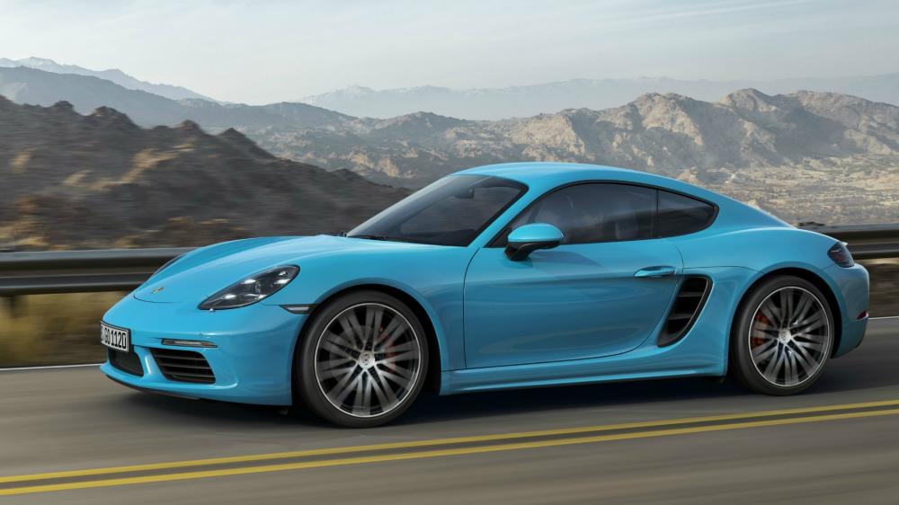 Động cơ 4 xi-lanh Porsche Cayman.