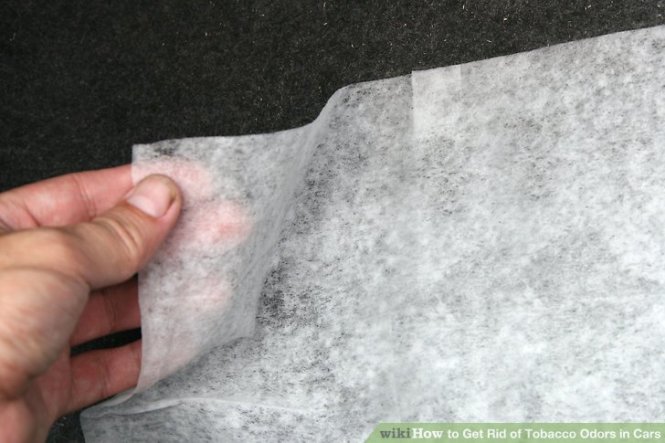 Sử dụng giấy thấm khô Sử dụng giấy thấm khô.